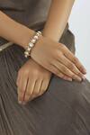 Shop Nepra By Neha Goel Gold Plated Polki Kundan Bangle at Aza Fashions Shop_Nepra By Neha Goel_Gold Plated Polki Kundan Bangle_at_Aza_Fashions