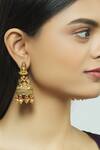 Buy_Minaki_Laxmi Jhumka Earrings_at_Aza_Fashions