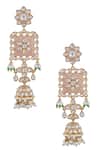Buy_Moh-Maya By Disha Khatri_Pink Meenakari Jewellery Set_Online_at_Aza_Fashions