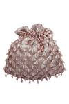 Moh-Maya By Disha Khatri_Gold Sequin Embellished Potli Bag_Online_at_Aza_Fashions