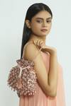 Buy_Moh-Maya By Disha Khatri_Gold Sequin Embellished Potli Bag_at_Aza_Fashions