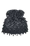 Moh-Maya By Disha Khatri_Black Sequins, Pearls, Beads Embellished Potli Bag_Online_at_Aza_Fashions