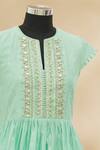 Buy_Gopi Vaid_Green Embroidered Kurta And Sharara Set_Online_at_Aza_Fashions