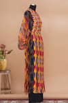 Saaksha & Kinni_Multi Color Round Pleated Long Tunic _Online_at_Aza_Fashions