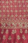 Vandana Sethi_Red Embroidered Anarkali With Dupatta _at_Aza_Fashions