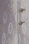 Vanshik_Grey Brocade Embroidery Zardozi Sherwani Set _at_Aza_Fashions