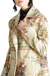 Sahil Kochhar_Beige Printed Corduroy Jacket _Online_at_Aza_Fashions