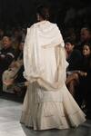 Shop_Rahul Mishra_Off White Chanderi Embroidered Lehenga_at_Aza_Fashions