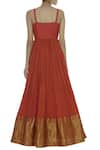 Shop_Label Anushree_Red Printed Maxi Dress  _at_Aza_Fashions