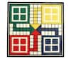 Shop_littlelooms_Multi Color Artifical Wool Handcrafted Ludo Rug_at_Aza_Fashions