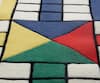 littlelooms_Multi Color Artifical Wool Handcrafted Ludo Rug_Online_at_Aza_Fashions