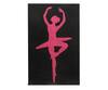 Shop_Littlelooms_Black Hand Tufted Blend Of 50% New Zealand Wool And50% Handcrafted Ballerina Rug_at_Aza_Fashions