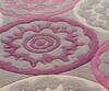 Buy_Littlelooms_Purple Hand Tufted Blend Of 50% New Zealand Wool And50% Circular Design Work Rug _Online_at_Aza_Fashions