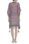 Shop_Siddhartha Bansal_Purple Printed Kimono Dress _at_Aza_Fashions