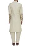 Shop_Diva'ni_Off White Scallop Embroidered Sherwani With Pant And Inner Kurta_at_Aza_Fashions