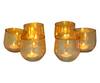 Buy_Perenne Design_Amber Glass Votives (Set of 6)_at_Aza_Fashions