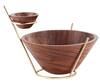 Perenne Design_Wooden Chip And Dip Bowl_Online_at_Aza_Fashions