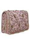 Buy_Fuchsia_Peach Embroidered Clutch With Sling _Online_at_Aza_Fashions