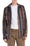 Buy_Son of A Noble Snob_Blue Broad Stripe Casual Jacket For Men_Online_at_Aza_Fashions
