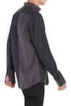 Son of A Noble Snob_Brown Classic Two Tone Shirt_Online_at_Aza_Fashions