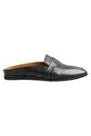 Dmodot_Black Plain Flat Slip-on Style Shoes _Online_at_Aza_Fashions