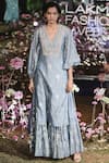 Buy_Anita Dongre_Forest Inspired Print Motif Kurta Sharara Set_at_Aza_Fashions