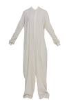 Shop_Padma Raj Keshri_White Button Front Jumpsuit_Online_at_Aza_Fashions