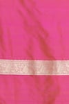 Buy_Ekaya_Pink Handwoven Saree With Unstitched Blouse_Online_at_Aza_Fashions