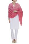 Buy_Richa_Pink Cashmere Wool Hand Embroidered Shawl_at_Aza_Fashions
