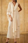 Buy_Tarun Tahiliani_White Embellished Overlay Jumpsuit_at_Aza_Fashions