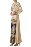 Buy_Tarun Tahiliani_Ivory Embroidered Layered Dress_Online_at_Aza_Fashions