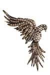 Buy_Confluence_Blue Falcon Motif Crystal Brooch_at_Aza_Fashions