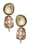 Buy_Just Shradha's_Hand Painted Bead Earrings_at_Aza_Fashions
