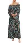 Buy_Masaba_Green Tropical Print Maxi Dress_at_Aza_Fashions