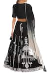 Shop_Masaba_Black Printed Lehenga Set_at_Aza_Fashions