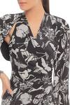 Buy_Masaba_Black Printed Dress With Shrug_Online_at_Aza_Fashions