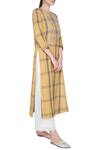 Grassroot By Anita Dongre_Floral Embroidered Kurta_Online_at_Aza_Fashions