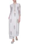 Buy_Grassroot By Anita Dongre_Forest Inspired Print Kurta_at_Aza_Fashions