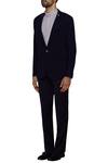 Wyci_Blue Blazer Jacket With Embroidery_Online_at_Aza_Fashions