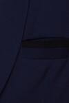 Wyci_Blue Blazer Jacket With Embroidery_at_Aza_Fashions