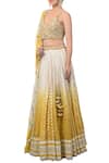 Priyanka Jain_White Printed And Embroidered Bridal Lehenga Set _Online_at_Aza_Fashions
