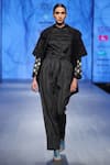 Buy_Arcvsh by Pallavi Singh_Black Shirt With Jacket And Pant  _at_Aza_Fashions