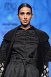 Arcvsh by Pallavi Singh_Black Shirt With Jacket And Pant  _Online_at_Aza_Fashions