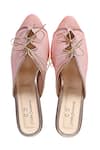 Buy_Colaba Causeway_Pink Slip On Kitten Heel Sandals_at_Aza_Fashions