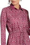 Buy_AMPM_Purple Printed Shirt Dress_Online_at_Aza_Fashions