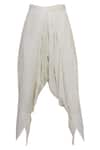 Shop_Chambray & Co._Off White Ivory Dhoti Pants _at_Aza_Fashions