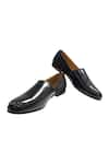 Buy_Artimen_Black Patch Embroidered Block Heel Loafers _at_Aza_Fashions