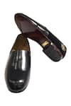 Buy_Artimen_Black Patch Embroidered Block Heel Loafers _Online_at_Aza_Fashions