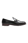 Shop_Artimen_Black Metal Detail Horsebit Block Heel Loafers _Online_at_Aza_Fashions