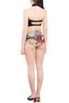 Shop_Shivan & Narresh_Black Italian Jersey Two Piece Bikini Set_at_Aza_Fashions